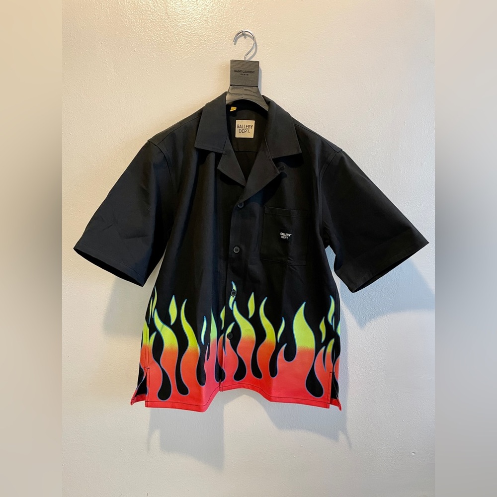 Gallery Dept. Parker Shirt Flame_Black 🔥🔥